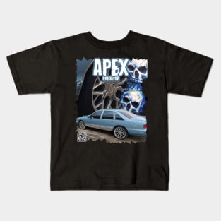 Caprice Blue Skulls Apex Predator Kids T-Shirt